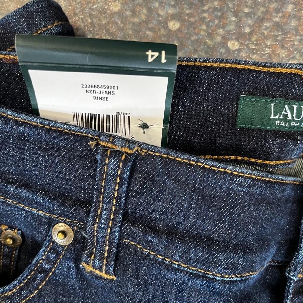 Lauren Ralph Lauren Premier Skinny Cropped Slimming Fit - Picture 2 of 3